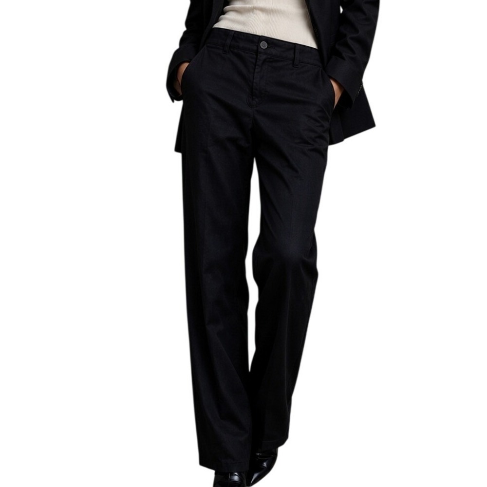 White House Black Market The Slim Crop Pants Black Size 4 Workwear Trousers